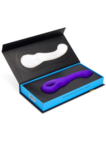 Rhapsody Single Tapping Vibe Deep Vibrator by Nu Sensuelle - G-Spot Vibrators