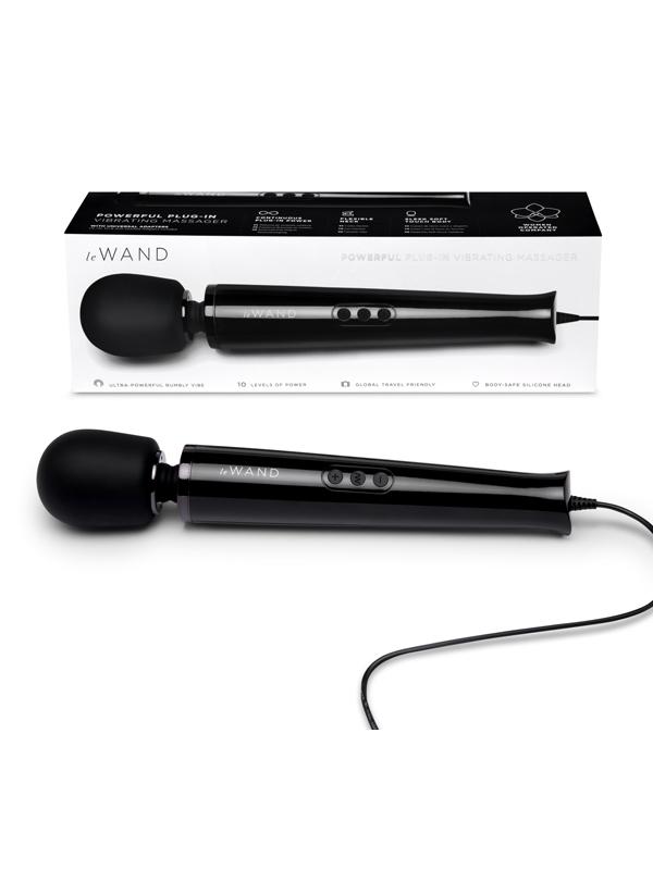 Le Wand Plug-in Vibrating Body Wand Massager - - Body Wands