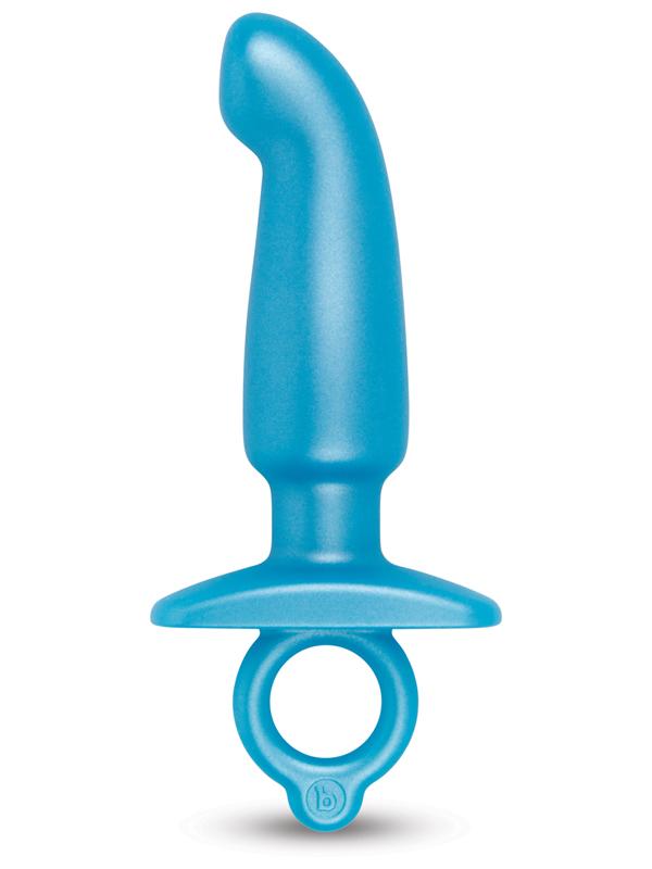 b-Vibe Butties Hither Vibrating Silicone Prostate Plug - - Butt Plugs