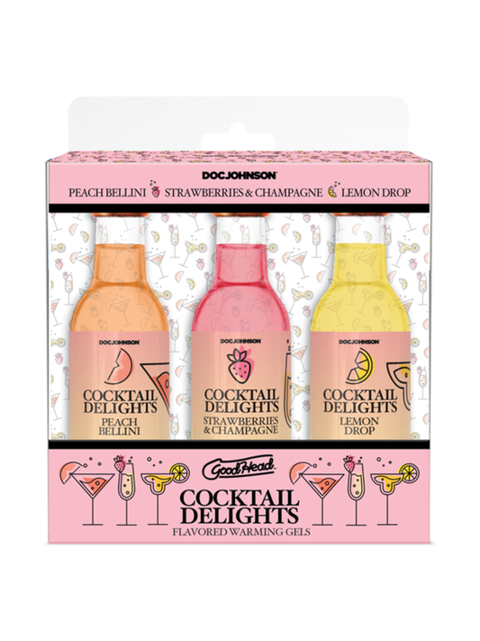 Doc Johnson GoodHead Cocktail Delights Lubricant KIt