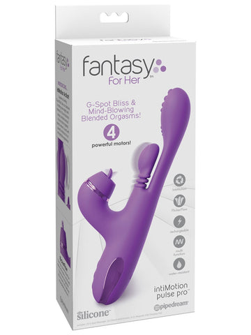 Fantasy for Her IntiMotion Pulse Pro Rabbit Vibrator - Rabbit Vibrators