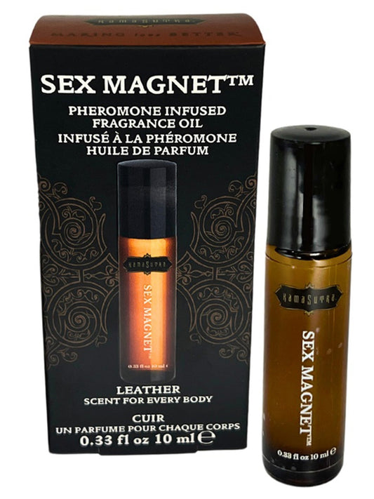 Kama Sutra LEATHER Sex Magnet Pheromone Roll-On