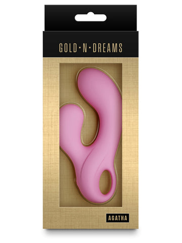 Gold-n-Dreams Agatha Quartz Rabbit Vibrator - Rabbit Vibrators