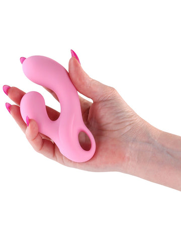 Gold-n-Dreams Agatha Quartz Rabbit Vibrator - Rabbit Vibrators