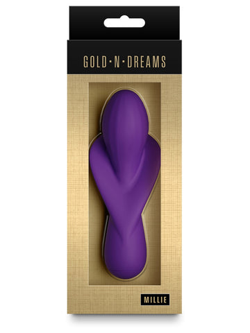 Gold-n-Dreams Millie Amethyst Vibrator by NS Novelties - G-Spot Vibrators