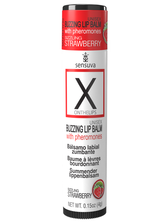 Sensuva On X on the LIPS With Pheromones Buzzing Lip Balm