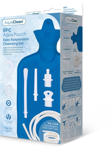 Aquaclean Pouch Cleansing Enema Set by Xgen Products - Enemas and Douches