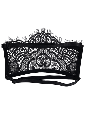 Sex and Mischief Veiled Vision Lace Blindfold - Masks And Blindfolds