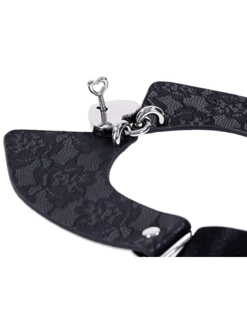 Sex and Mischief Heartbound Lace Day Collar by Sportsheets - Collars and Leads