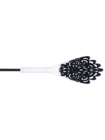Sex and Mischief Lace Silicone Crop by Sportsheets - Whips And Crops