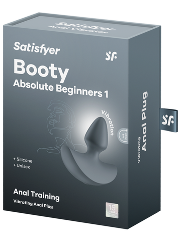 Booty Absolute Beginners 1 Butt Plug by Satisfyer - Butt Plugs