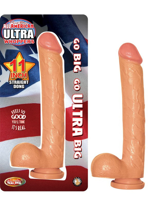 Nasstoys All American Ultra Whoppers 11 Inch Straight Dong