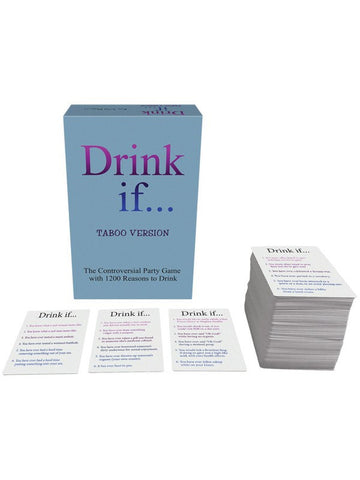 Drink If Taboo Version Sex Game by Kheper Games - Sex Games, Coupons and Tricks