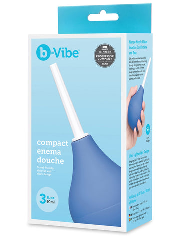 Compact Enema Douche by B-Vibe - Enemas and Douches