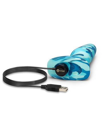 Rimming 2 Camo Butt Plug by B-Vibe - Butt Plugs