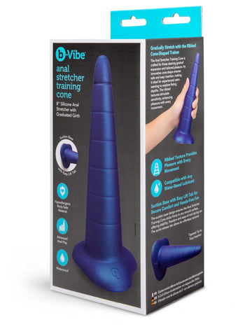 Anal Stretcher Training Cone by B-Vibe - Butt Plugs