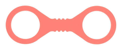Sex and Mischief Peaches n CreaMe Silicone Cuffs - Cuffs And Restraints