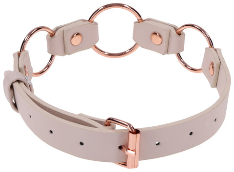 Sex and Mischief Peaches n CreaMe Ring Day Collar - Collars and Leads