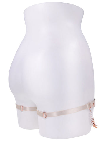 Sex and Mischief Peaches n CreaMe Garters Restraints - Cuffs And Restraints