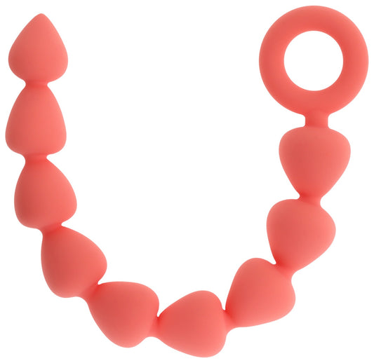 Sex and Mischief Peaches n CreaMe Silicone Anal Beads