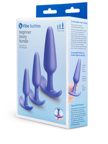 Butties Beginner Booty Bundle Butt Plug by B-Vibe - Butt Plugs