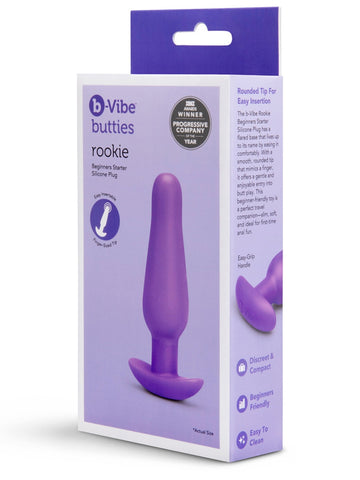 Rookie Butt Plug by B-Vibe - Butt Plugs