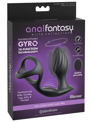 Anal Fantasy Elite Ass-Gasm Gyro-Milk Pro - Prostate Toys