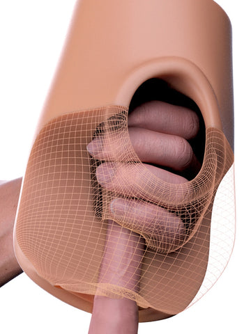 PDX Pussy Pounder Squeeze Stroker by Pipedream Products - Masturbators and Strokers