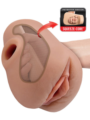 PDX Pussy Pounder Squeeze Stroker by Pipedream Products - Masturbators and Strokers