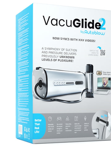 VacuGLIDE 2 by Autoblow Suction-Aided Milking Machine Sex - Sex Machines