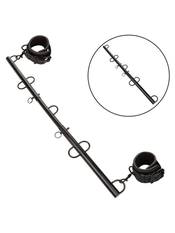 Nocturnal Collection Spreader Bar with Cuffs - Spreaders and Hangers