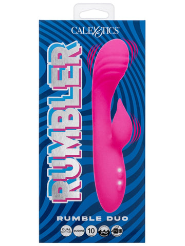 Rumbler Rumble Duo Rabbit Vibrator by California Exotics - Rabbit Vibrators