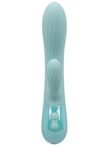 Aura Dual Ripple Rabbit Vibrator by California Exotics - Rabbit Vibrators