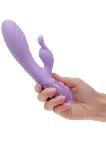 Aura Dual Bunny Rabbit Vibrator by California Exotics - Rabbit Vibrators
