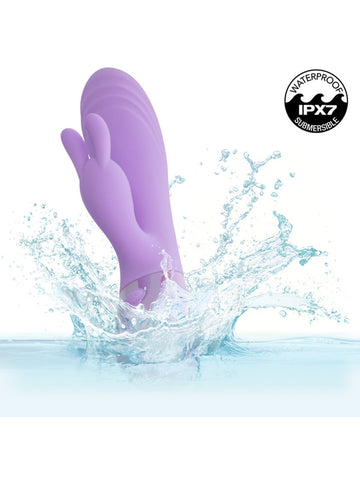 Aura Dual Bunny Rabbit Vibrator by California Exotics - Rabbit Vibrators