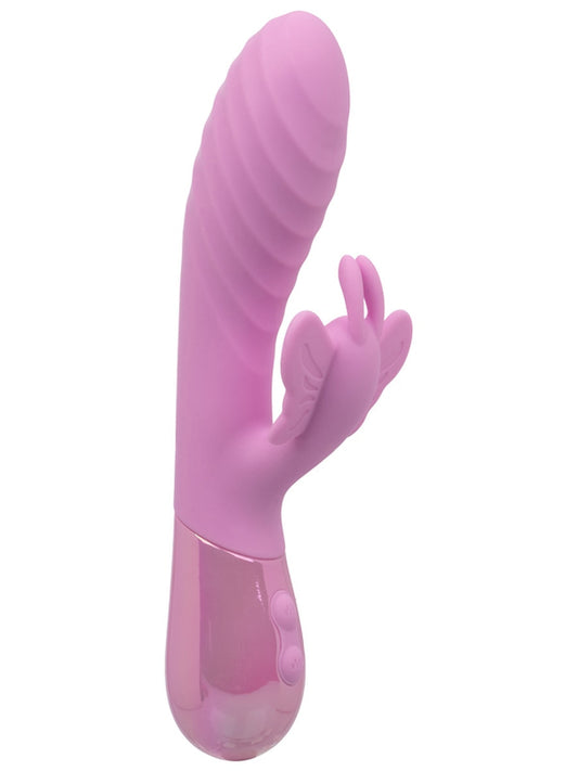 CalExotics Aura Dual Flutter 10 Function Rabbit Vibrator