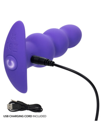 Basic Essentials Rechargeable Beaded Probe - Butt Plugs
