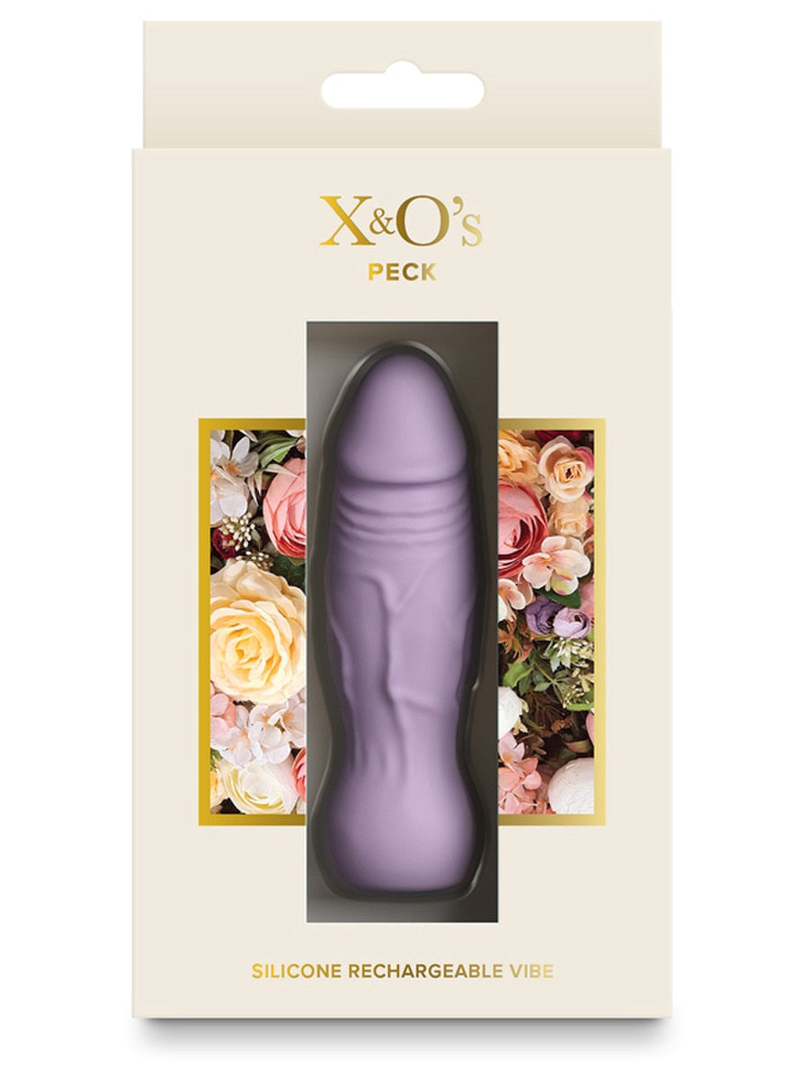 X and Os Peck Silicone Vibrator by NS Novelties - G-Spot Vibrators
