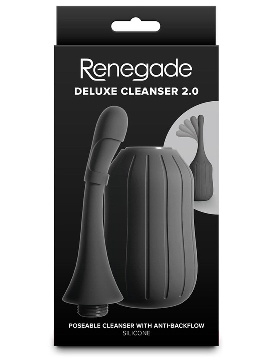 NS Novelties Renegade Deluxe Poseable Anal Cleanser 2.0 - Enemas and Douches
