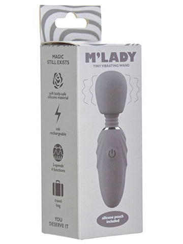 M-Lady Tiny Vibrating Wand by BMS Factory - Body Wands