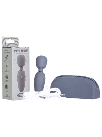 M-Lady Tiny Vibrating Wand by BMS Factory - Body Wands