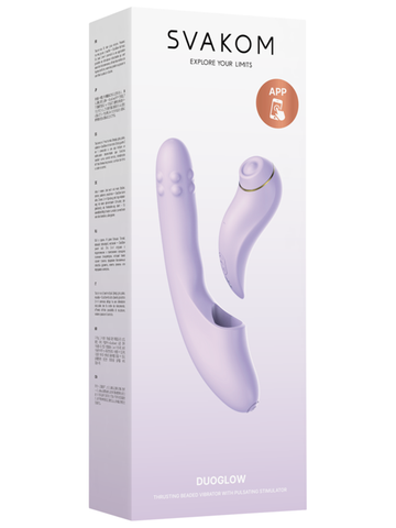 DuoGlow Rabbit Vibrator by Svakom - Rabbit Vibrators