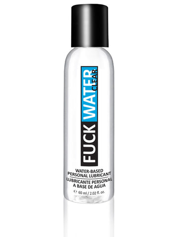 Clear Water Based Personal Lubricant by FuckWater - Water Based Lubes
