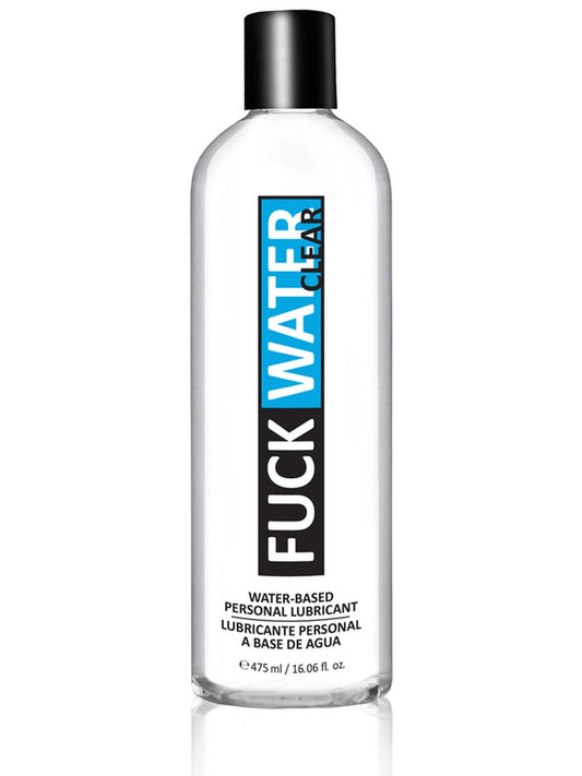 FuckWater Clear Water Based Personal Lubricant 475ml