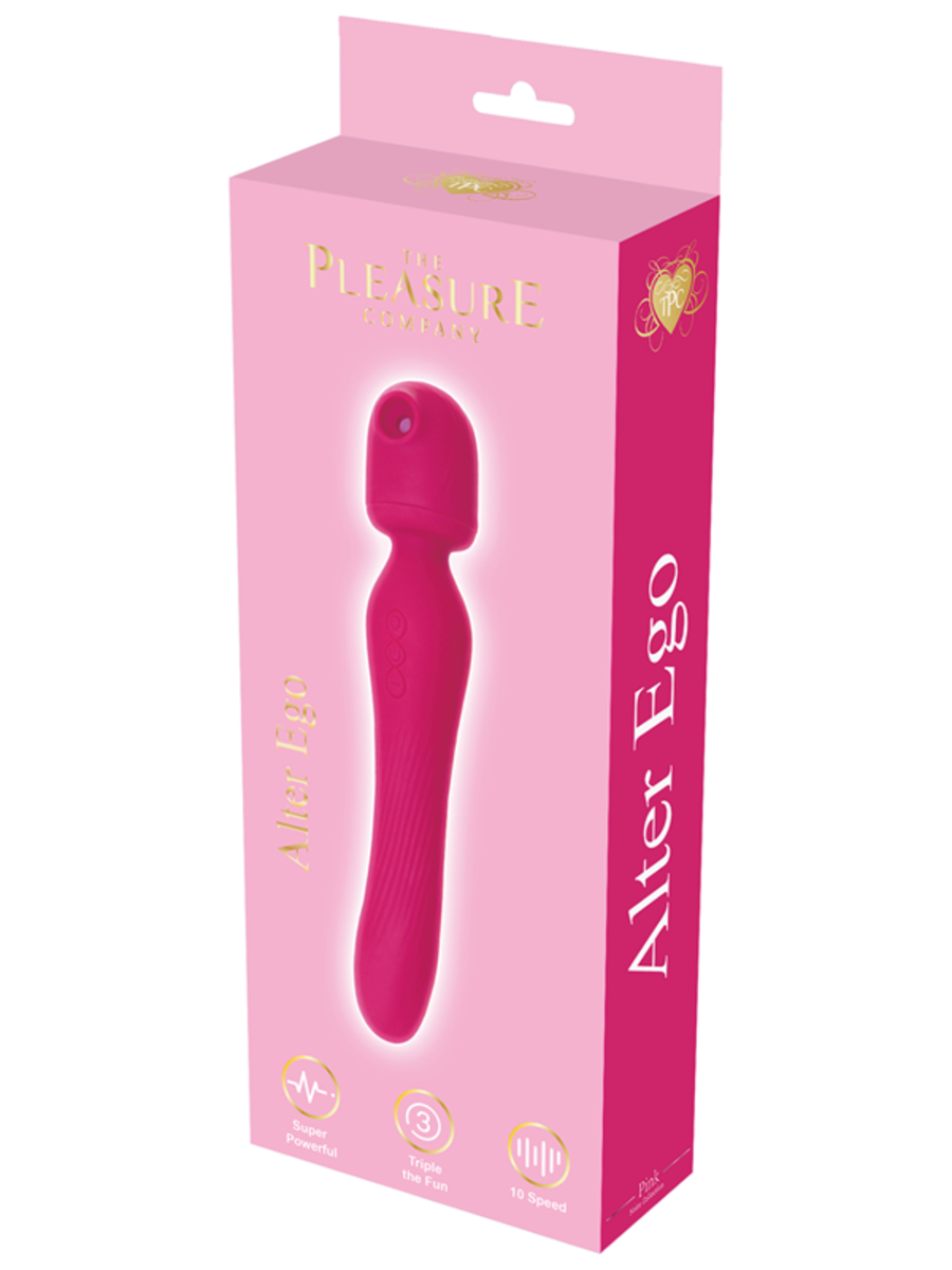Full Circle Alter Ego Vibrating Silicone Body Wand - Body Wands