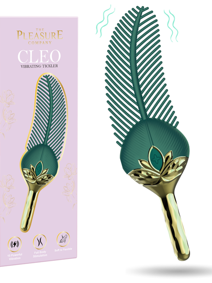 Full Circle CLEO Vibrating Clitoral Tickler Massager - Clit Ticklers and Pulsators