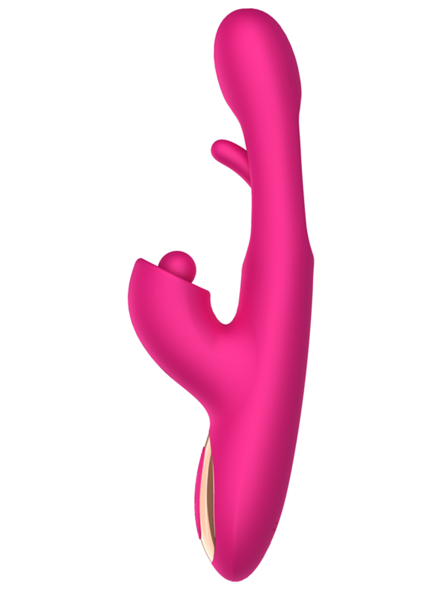 Full Circle Heavens Door Silicone Rabbit Massager - Rabbit Vibrators