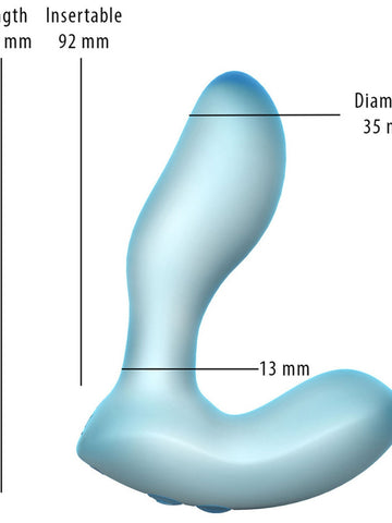 Softies Dual Layer Anal Vibe by BMS Factory - Anal Vibrators