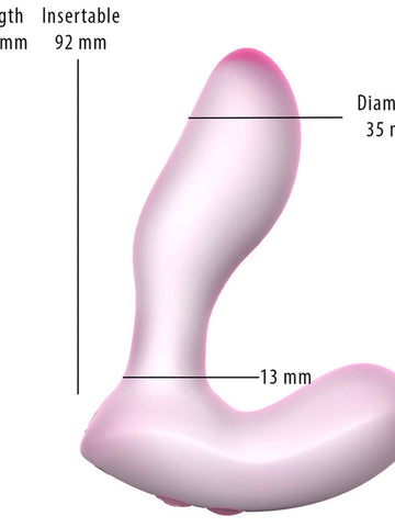 Softies Dual Layer Anal Vibe by BMS Factory - Anal Vibrators