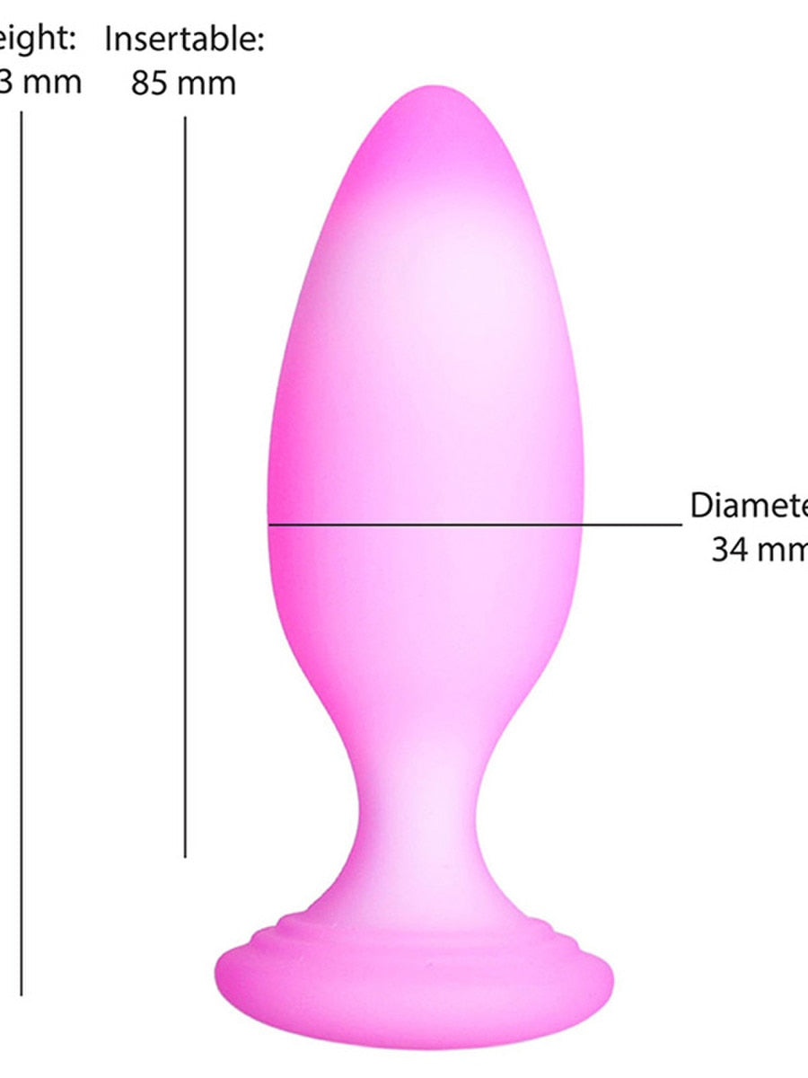 BMS Factory Softies Dual Layer Silicone Anal Plug - Butt Plugs